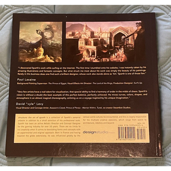 Structura: The Art of Sparth. Design Studio Press Paperback 2008 1st Edition - Picture 2 of 10